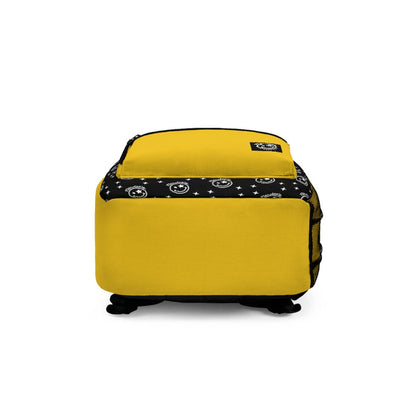 Nerdee's Logo Backpack (Design 04) - Yellow