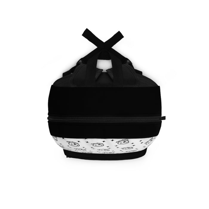 Nerdee's Logo Backpack (Design 06) - Black