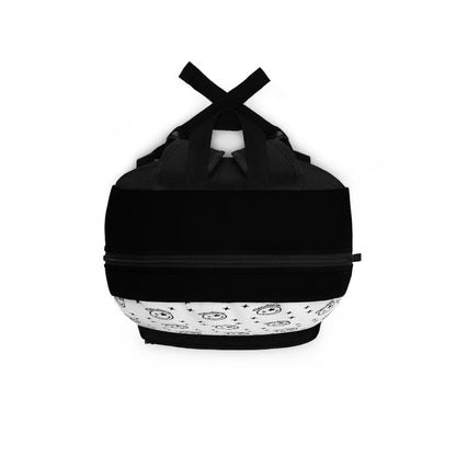 Nerdee's Logo Backpack (Design 06) - Black