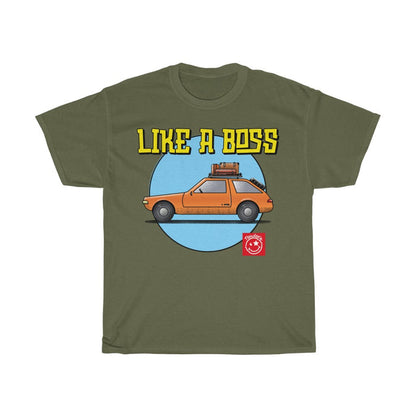 Nerdee's "Moving-Out Like-a-Boss" (Car Design 01) - Unisex Heavy Cotton Tee
