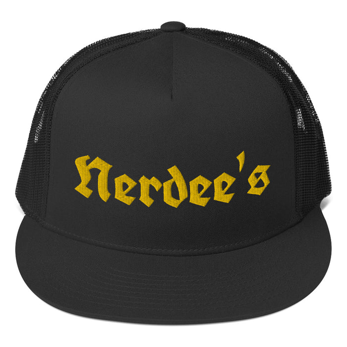 Nerdee's OE Logo (Gold) Trucker Cap