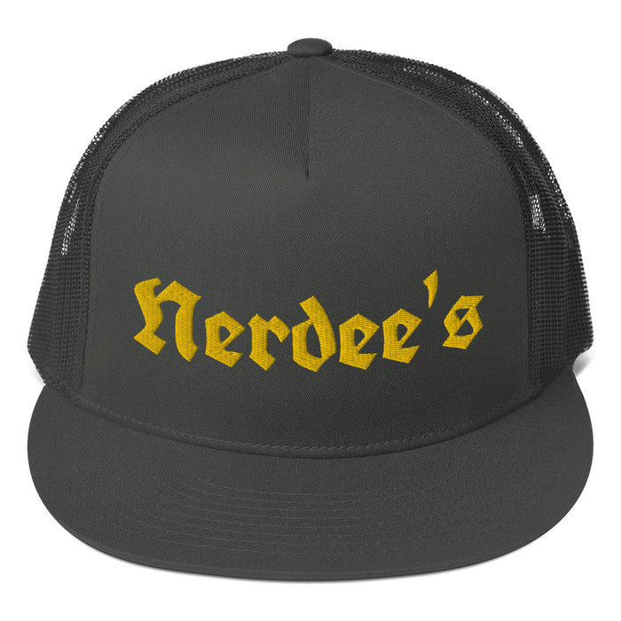 Nerdee's OE Logo (Gold) Trucker Cap