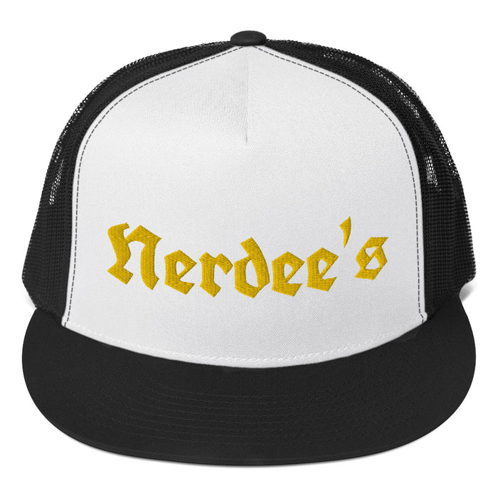 Nerdee's OE Logo (Gold) Trucker Cap