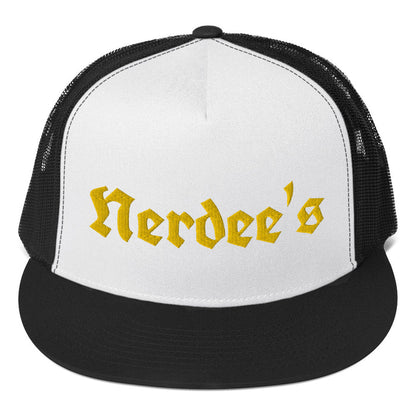 Nerdee's OE Logo (Gold) Trucker Cap