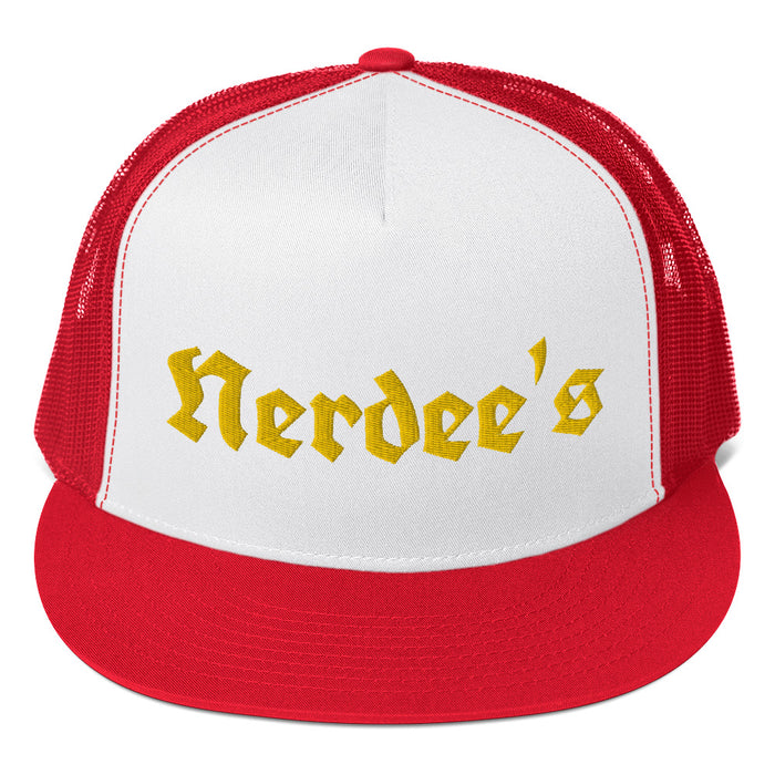 Nerdee's OE Logo (Gold) Trucker Cap