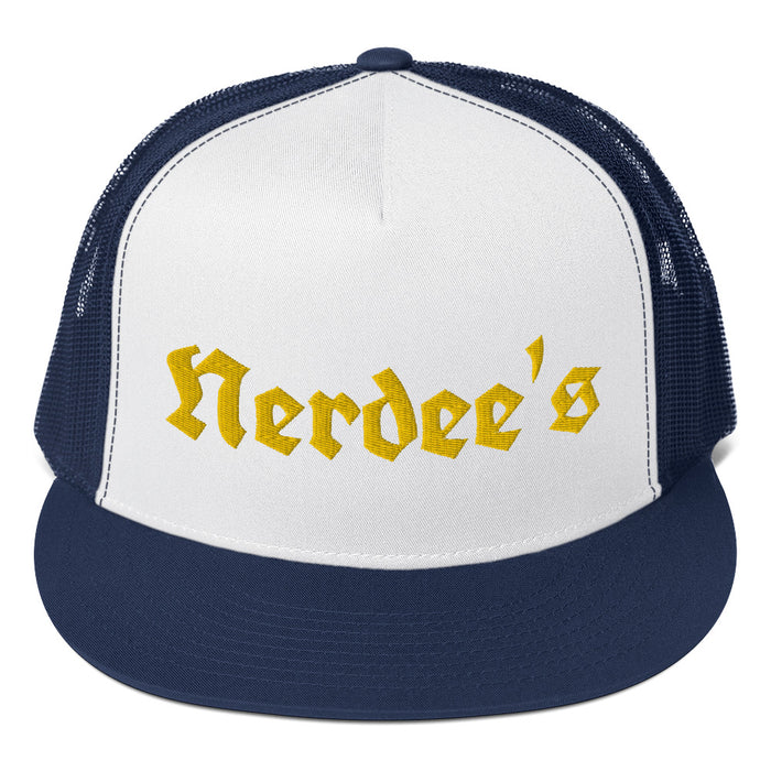 Nerdee's OE Logo (Gold) Trucker Cap