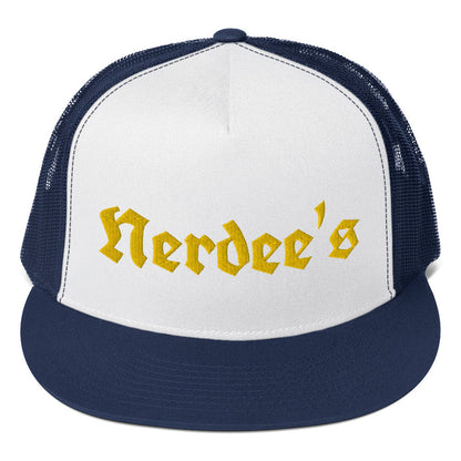 Nerdee's OE Logo (Gold) Trucker Cap