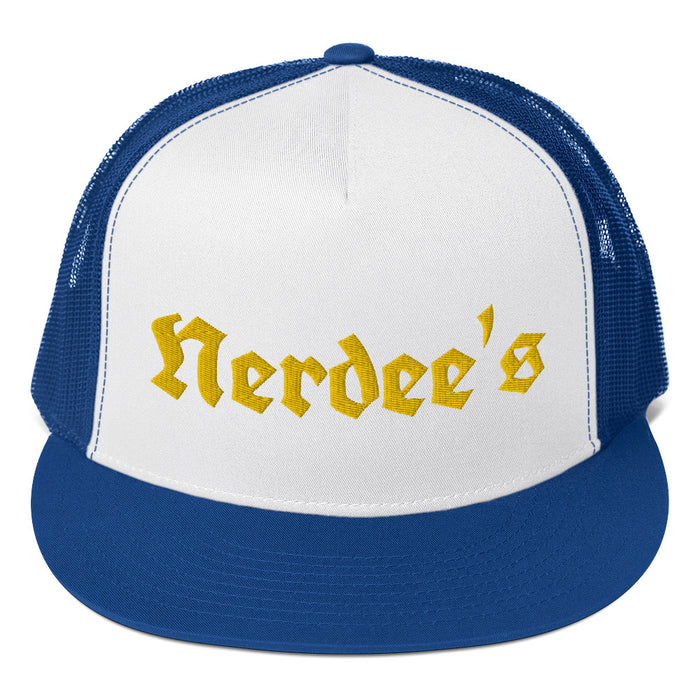 Nerdee's OE Logo (Gold) Trucker Cap