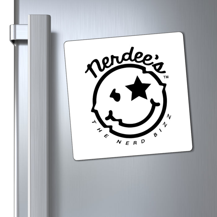 Nerdee's Official Logo "Mr. Smiley" Magnets