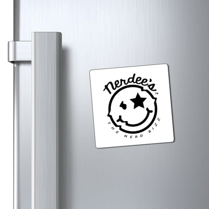 Nerdee's Official Logo "Mr. Smiley" Magnets