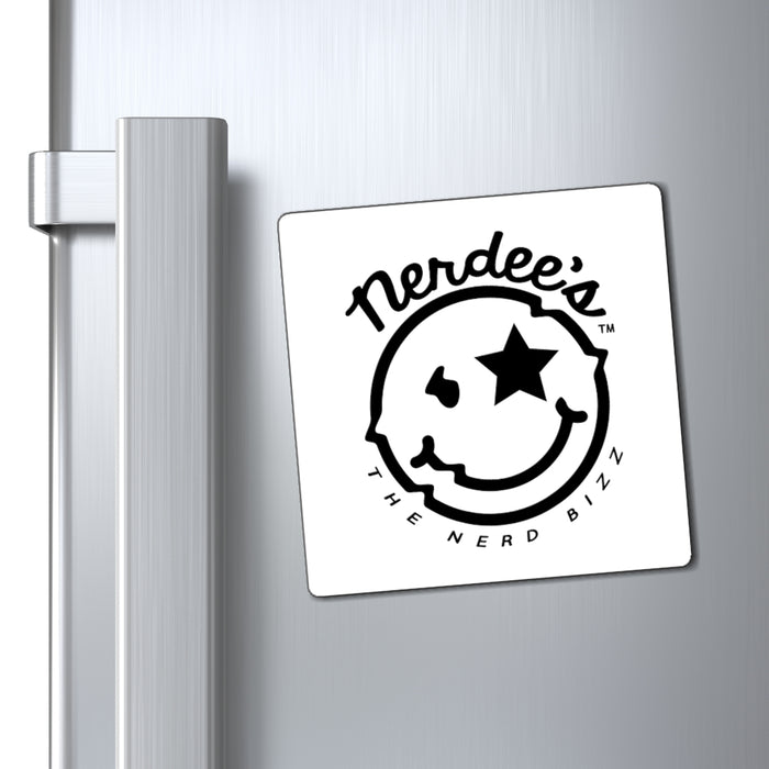Nerdee's Official Logo "Mr. Smiley" Magnets