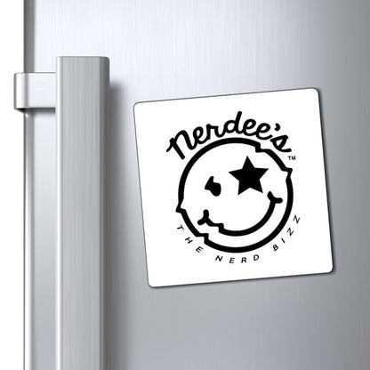 Nerdee's Official Logo "Mr. Smiley" Magnets