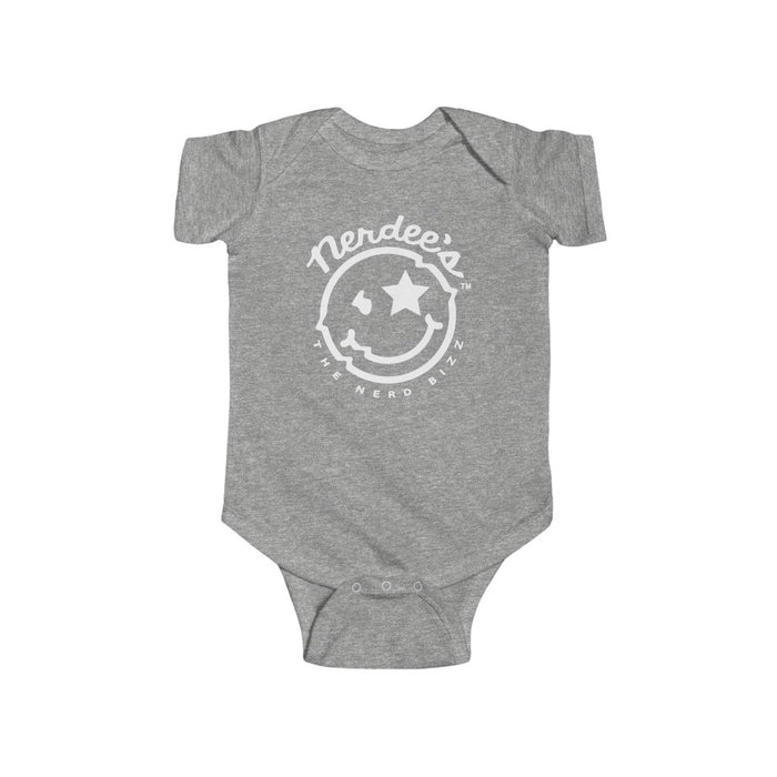 Nerdee's Official "Mr. Smiley" Logo - Infant Fine Jersey Bodysuit