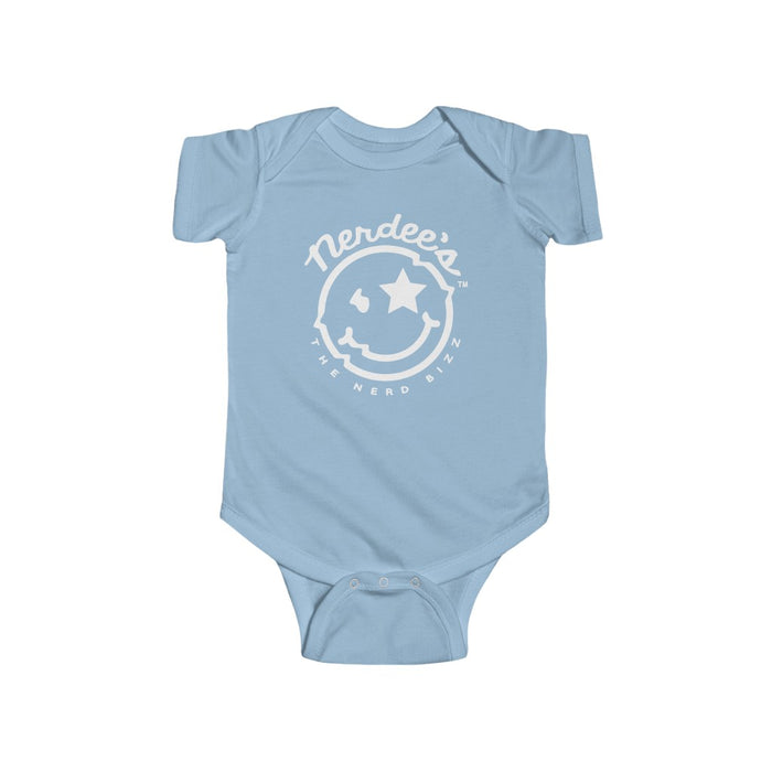 Nerdee's Official "Mr. Smiley" Logo - Infant Fine Jersey Bodysuit