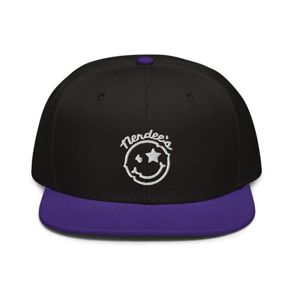 Nerdee's Official "Mr. Smiley" Logo - Otto Snapback Hat