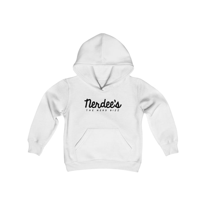 Nerdee's Official Script Logo Hoodie - Kids Hooded Sweatshirt