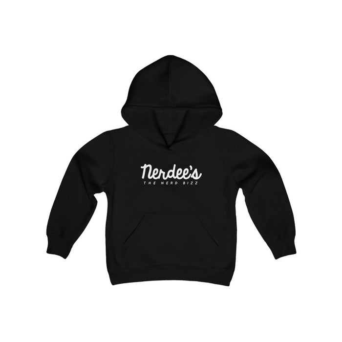 Nerdee's Official Script Logo Hoodie - Kids Hooded Sweatshirt