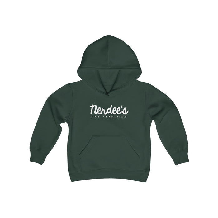 Nerdee's Official Script Logo Hoodie - Kids Hooded Sweatshirt
