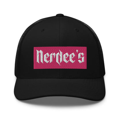 Nerdee's "Pink Label" Trucker Cap