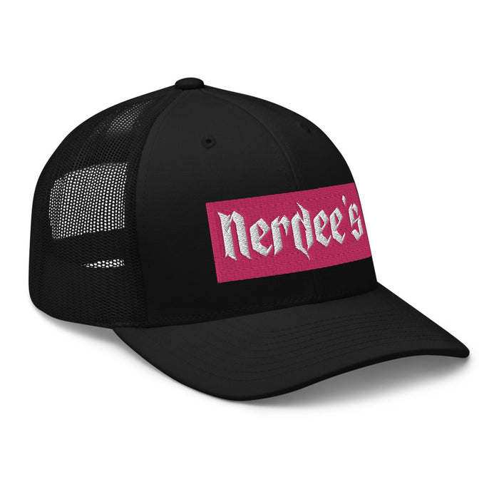 Nerdee's "Pink Label" Trucker Cap