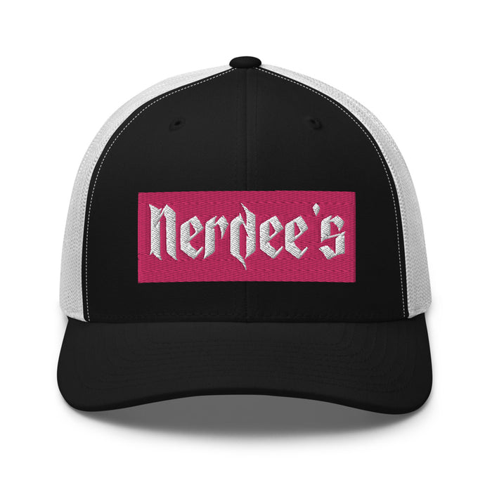 Nerdee's "Pink Label" Trucker Cap