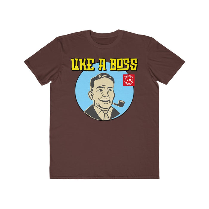 Nerdee's "Pipe-it-Up Like-a-Boss" (Boss Design 01) - Men's Lightweight Fashion Tee