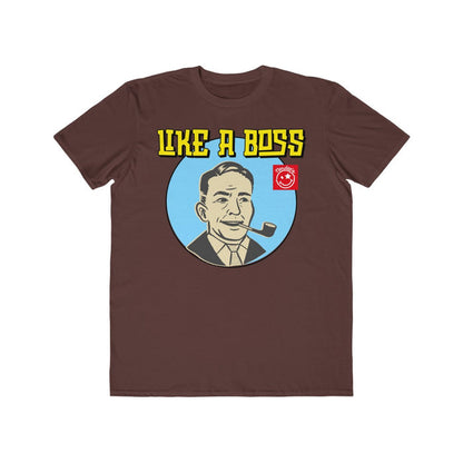Nerdee's "Pipe-it-Up Like-a-Boss" (Boss Design 01) - Men's Lightweight Fashion Tee