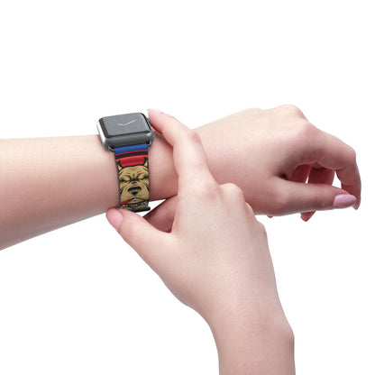 Nerdee's "Pitbull" Watch Band - (Design 01) Blue