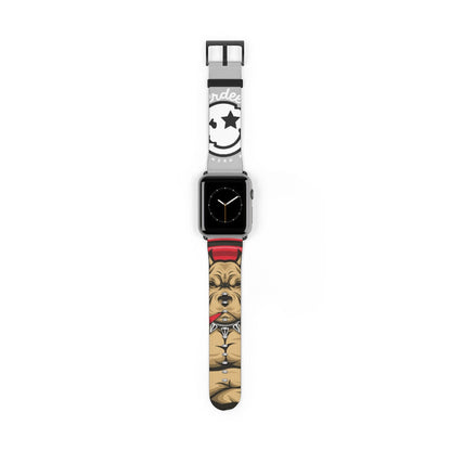 Nerdee's "Pitbull" Watch Band - (Design 01) Light Gray