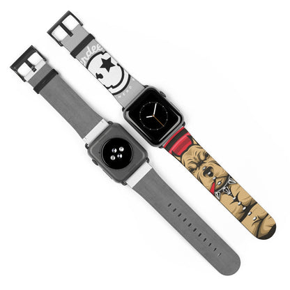 Nerdee's "Pitbull" Watch Band - (Design 01) Light Gray