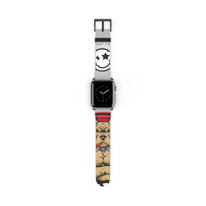 Nerdee's "Pitbull" Watch Band - (Design 01) Light Gray