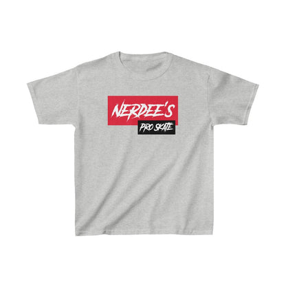 Nerdee's Pro Skate Logo - Kids Heavy Cotton Tee