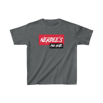 Nerdee's Pro Skate Logo - Kids Heavy Cotton Tee