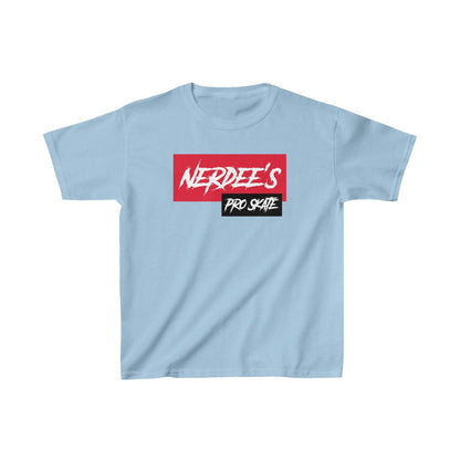 Nerdee's Pro Skate Logo - Kids Heavy Cotton Tee