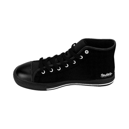 Nerdee's Pro Skate Series 2 - Men's High-top Sneakers - Black