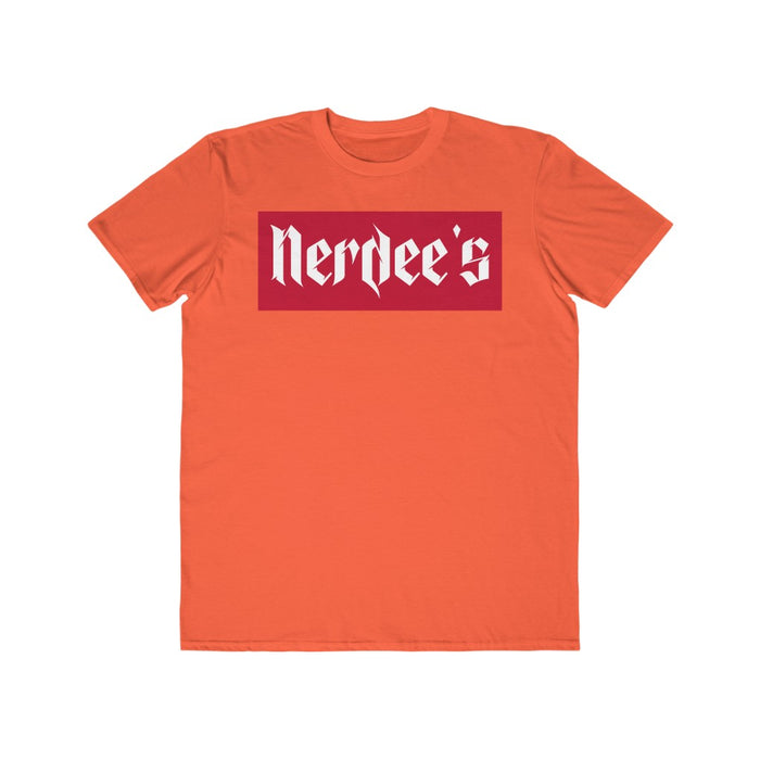Nerdee's "Red Label" - Men's Lightweight Fashion Tee
