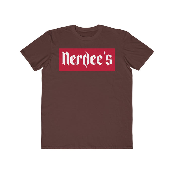 Nerdee's "Red Label" - Men's Lightweight Fashion Tee