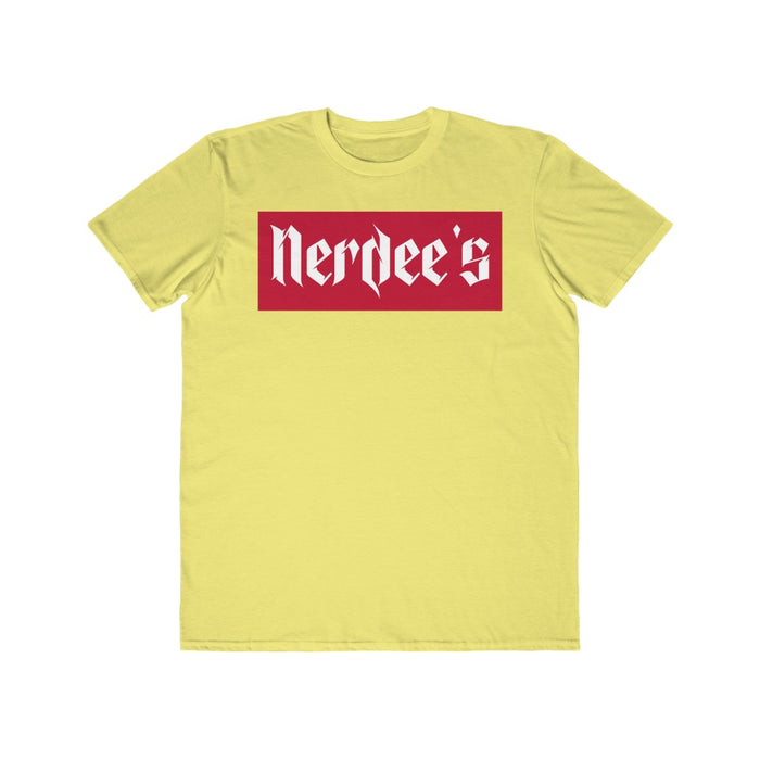 Nerdee's "Red Label" - Men's Lightweight Fashion Tee