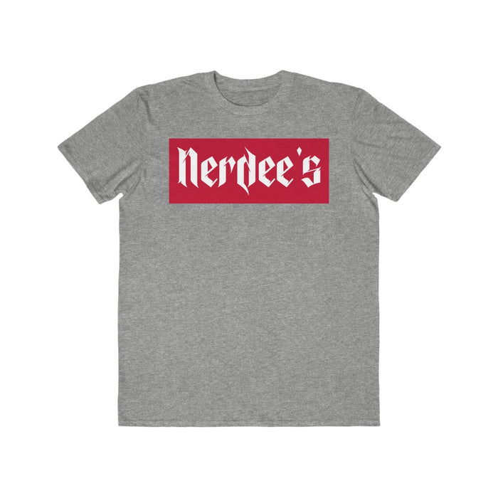Nerdee's "Red Label" - Men's Lightweight Fashion Tee