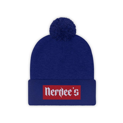 Nerdee's "Red Label" - Pom Pom Beanie