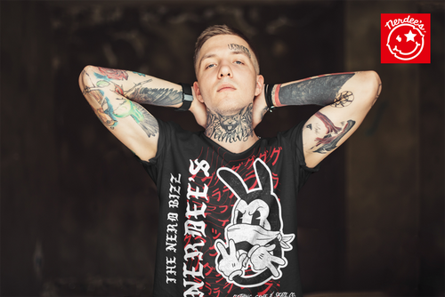 Nerdee's "Silly Wabbit" (Design 01) - Men's Lightweight Fashion Tee