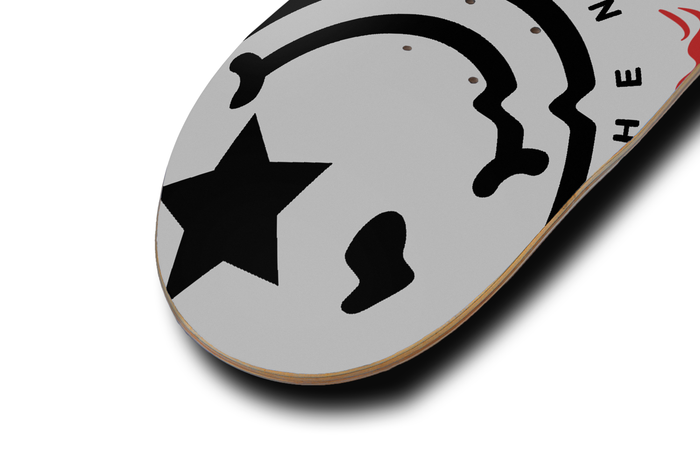 Nerdee's Skate Shop - "Explode" (GRY Design 01) - Skateboard Deck