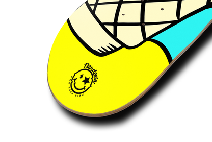 Nerdee's Skate Shop - "I-Scream" (YELL Design 01) - Skateboard Deck