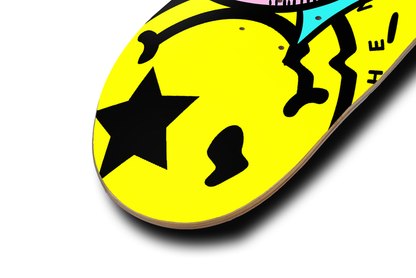 Nerdee's Skate Shop - "I-Scream" (YELL Design 01) - Skateboard Deck
