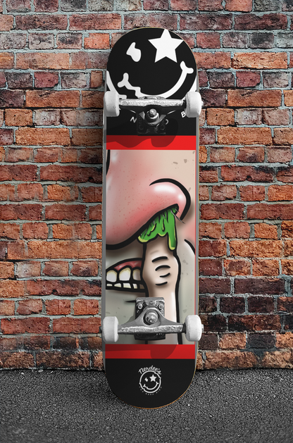 Nerdee's Skate Shop "Booger Board" Special Edition Skateboard Deck