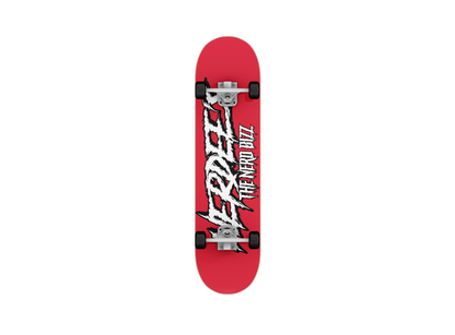 Nerdee's Skate Shop "Chicken Scratch" Skateboard Deck