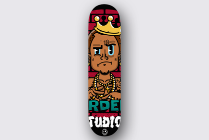 Nerdee's Skate Shop "Nerdee's Studios Logo" Skateboard Deck