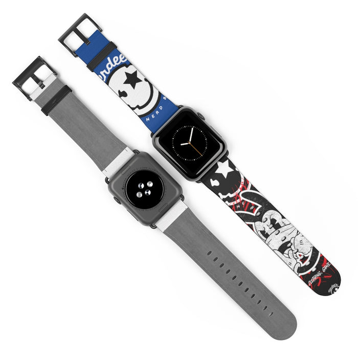 Nerdee's "Wabbit" Watch Band - (Design 01) Blue