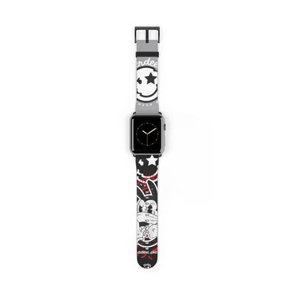 Nerdee's "Wabbit" Watch Band - (Design 01) Dark Gray