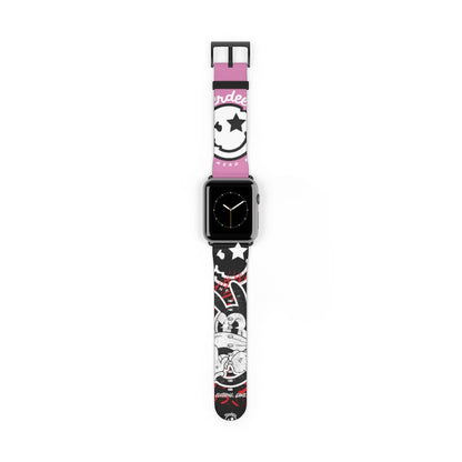 Nerdee's "Wabbit" Watch Band - (Design 01) Pink